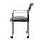Boss Mesh Guest Chair with Casters, Black B6909R-CS - alternate 3